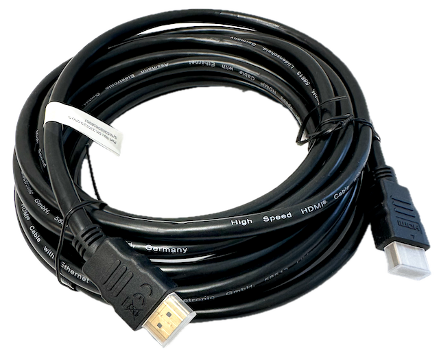 HDMI kabel 5M van het merk Digitus, 60Hz Ultra-HD 4K, voor Monitor Connector & TV DVB-T Ontvanger, High-Speed, Zwart