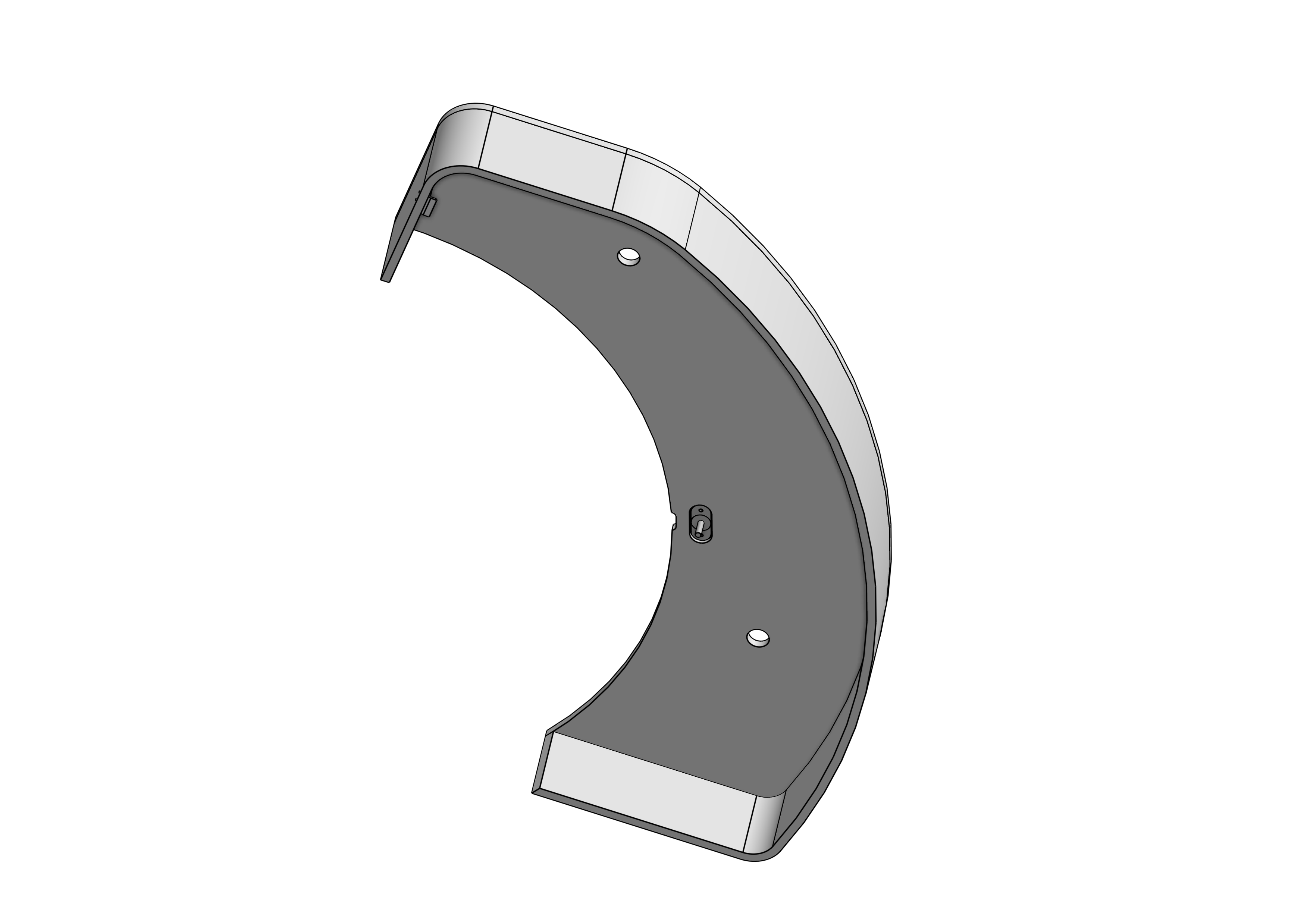 TAF AR RH Chip Cover Complete (GSTA0328)