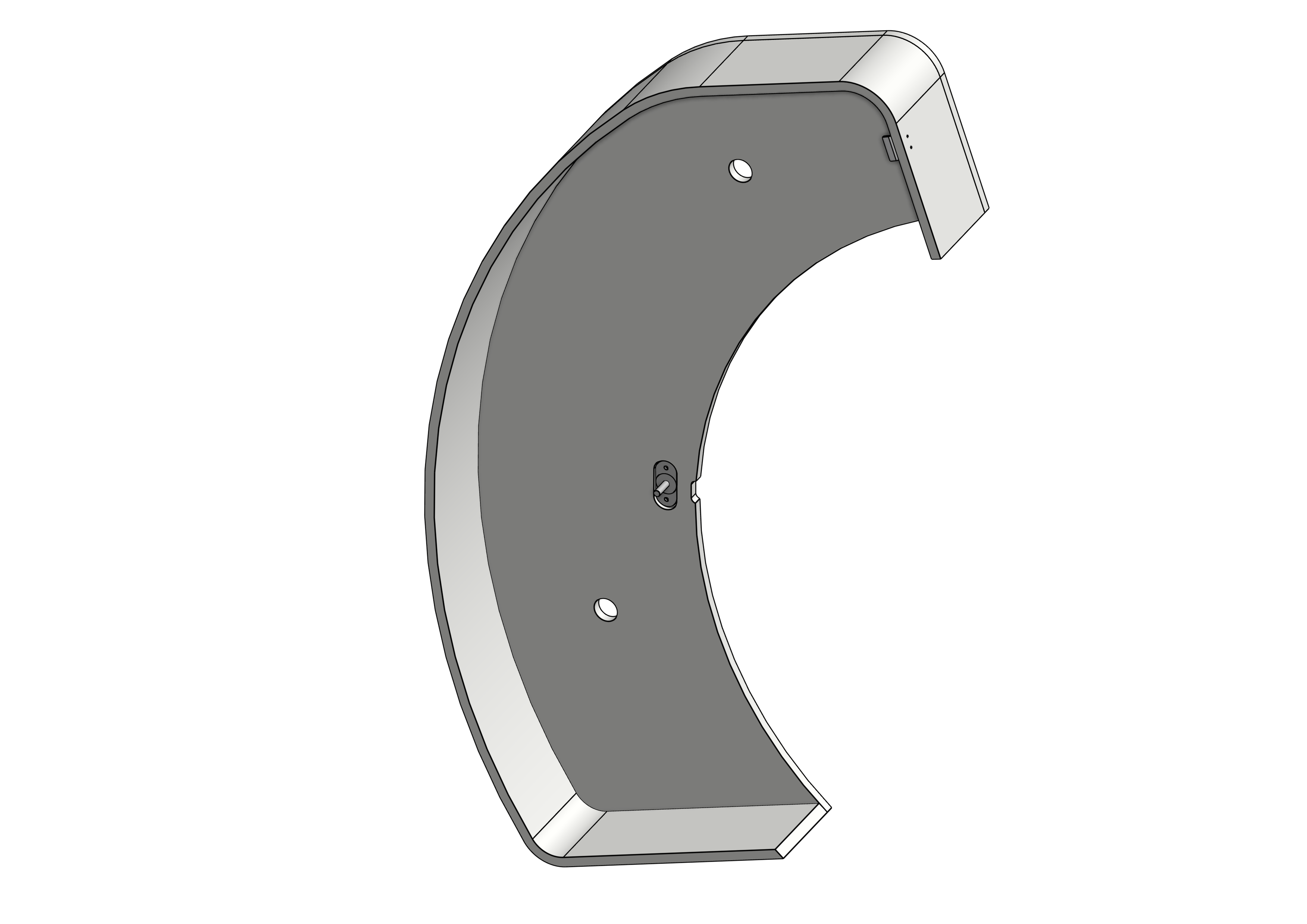 TAF AR LH Chip Cover Complete (GSTA0329)