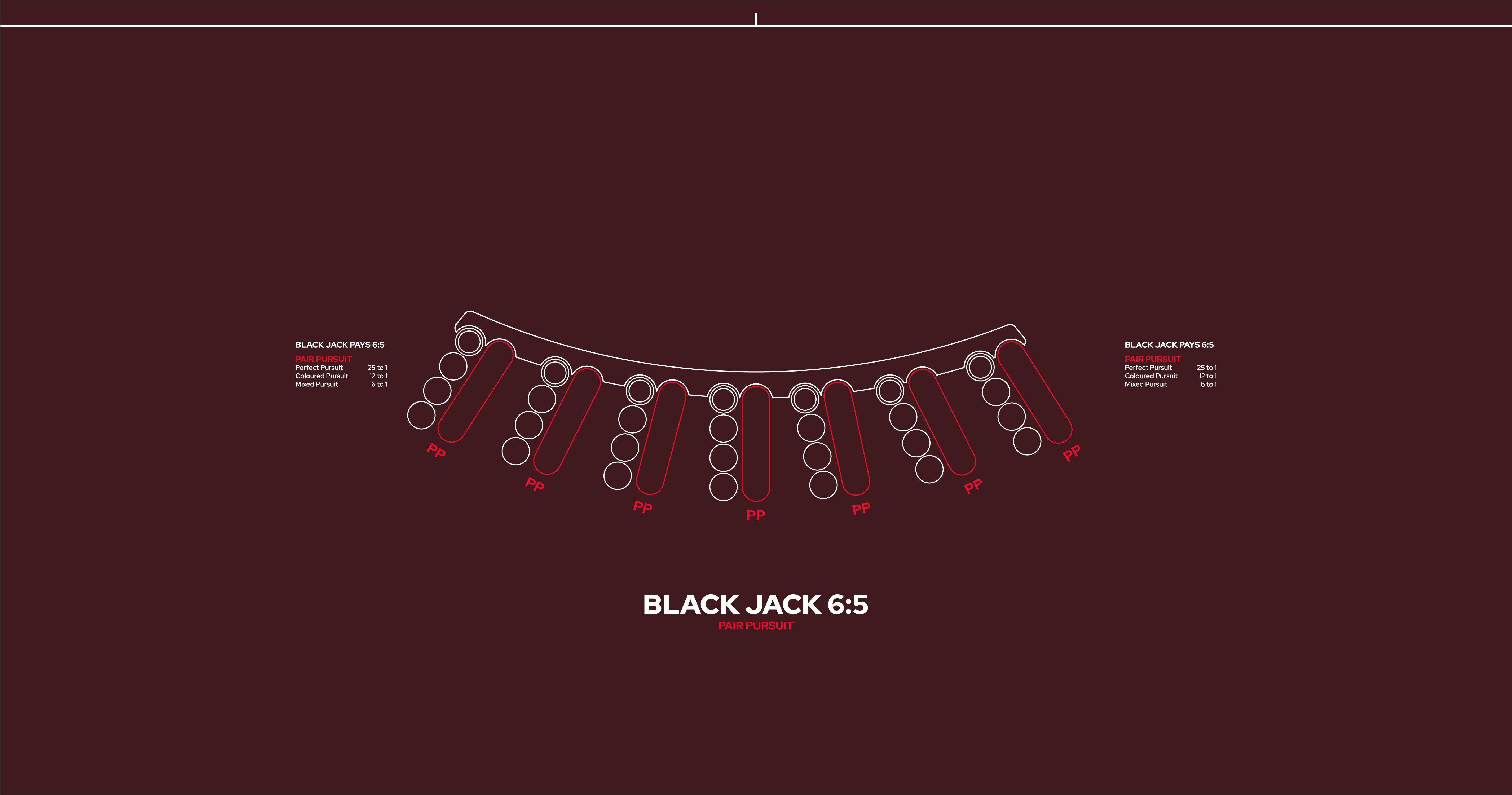 Layout,BJ Pays 6:5 Brown