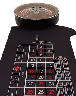 Roulette Wiel Cover van Acryl transparant plastic met dubbele sloten voor een Cammegh Mercury360 Roulettewiel