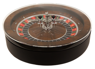 Roulette Wiel Cover van Acryl transparant plastic met dubbele sloten voor een Cammegh Mercury360 Roulettewiel