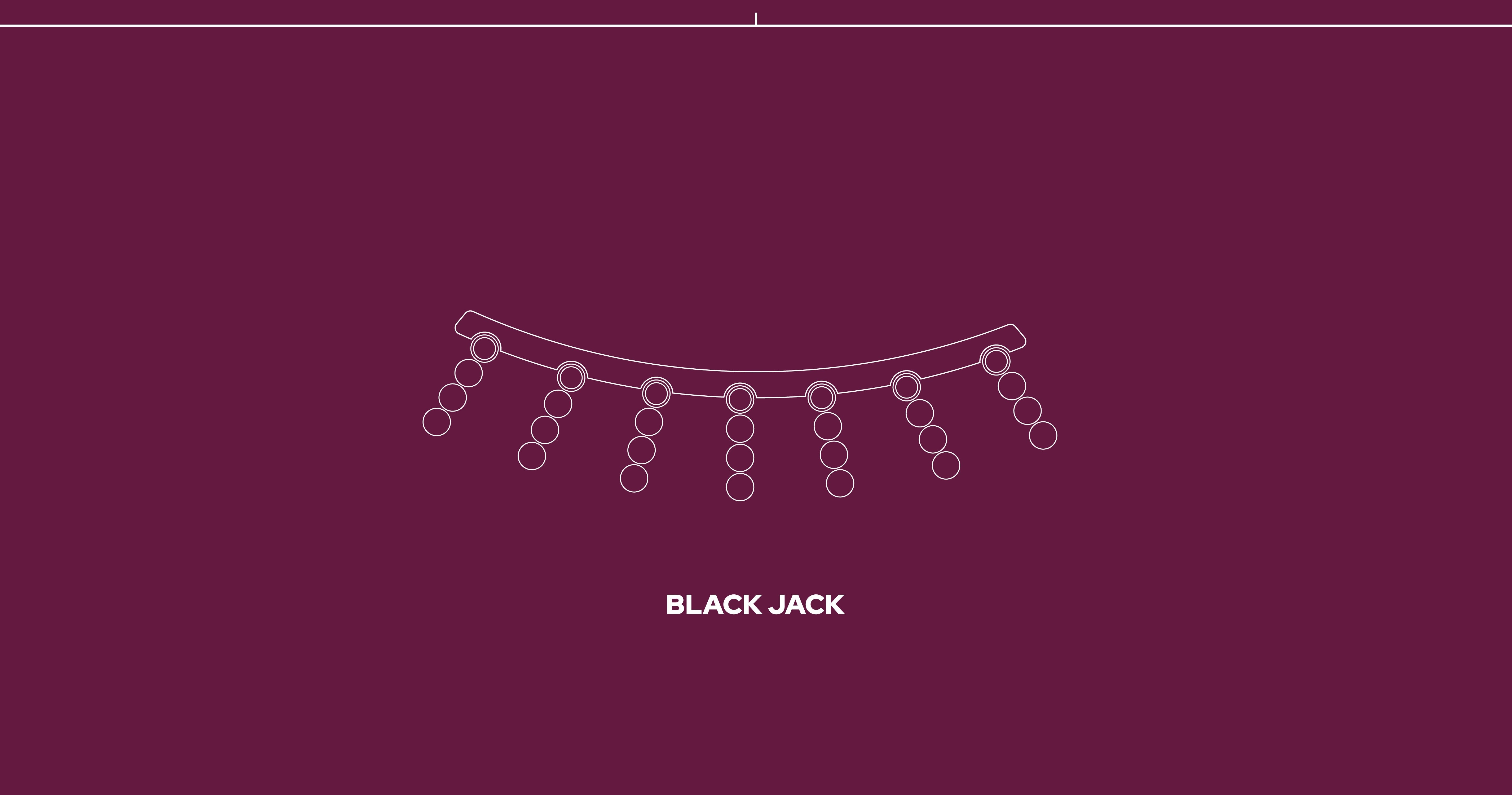 Layout Black Jack BJ-4Rings Standard Logo Purple